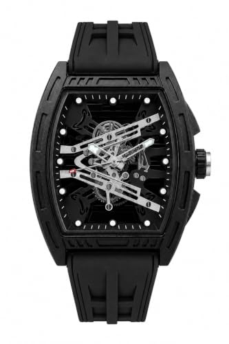 Men's Skeleton Dial Sport Watch
