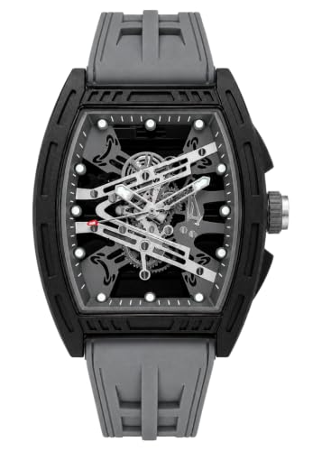 Men's Skeleton Dial Sport Watch