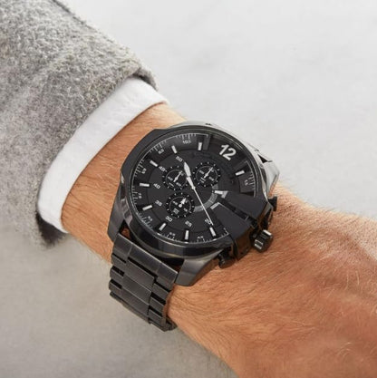 BRONXTON DEZEL Men's Black Analogue Watch