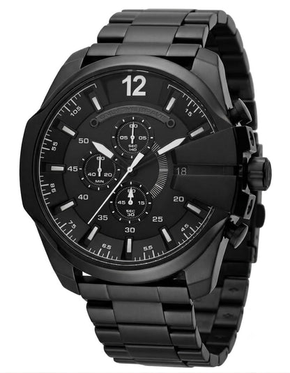 BRONXTON DEZEL Men's Black Analogue Watch