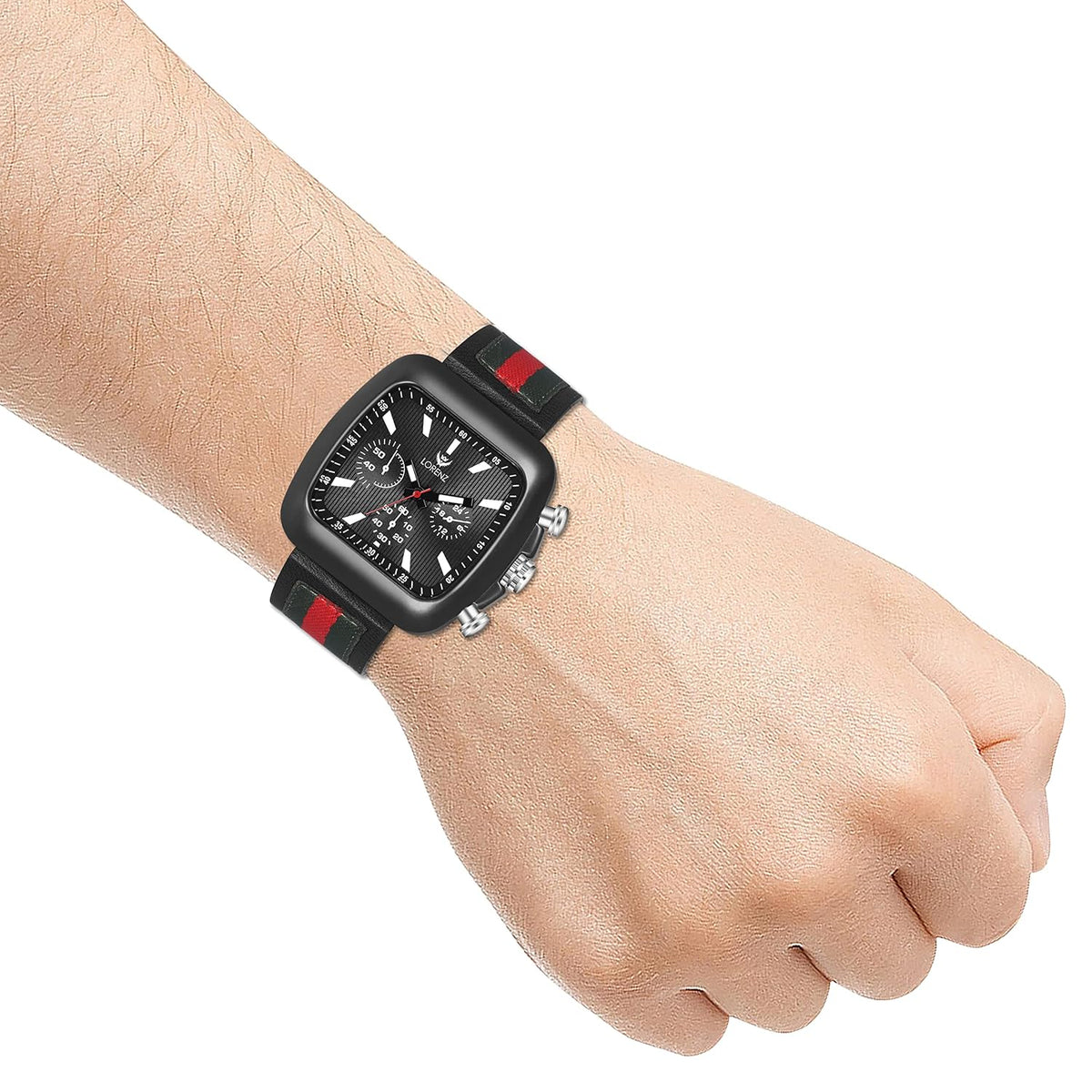 Lorenz Men's Square Analog Watch